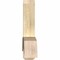 Ekena Millwork Bellingham Rough Sawn Timber Gable Bracket, Douglas Fir, 84"W x 28"H x 6"D x 6"F, 8/12 Pitch GBW084X28X0606BEL00RDF - alternate 2